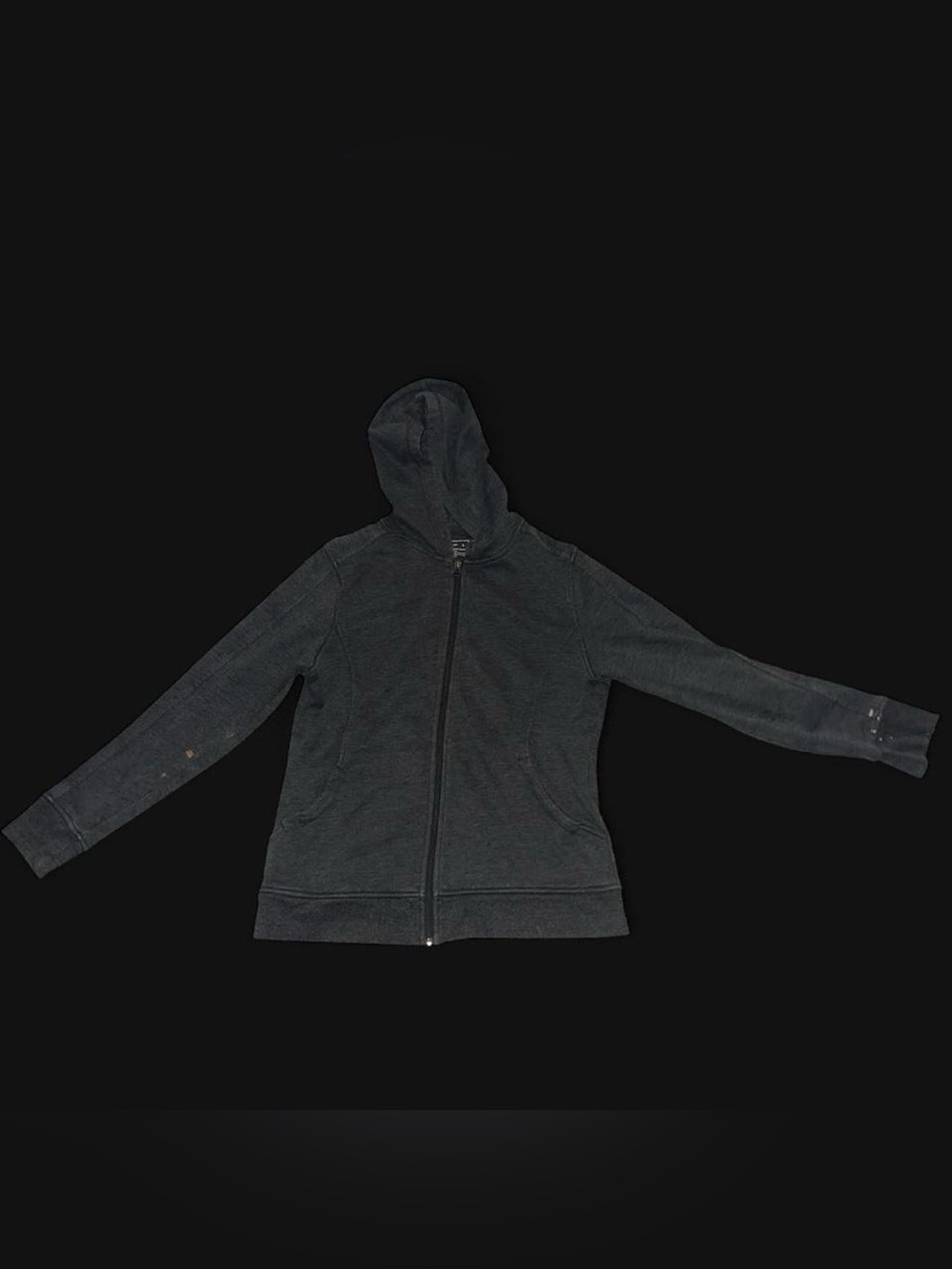 tek gear Gray Hoodie with White Logo